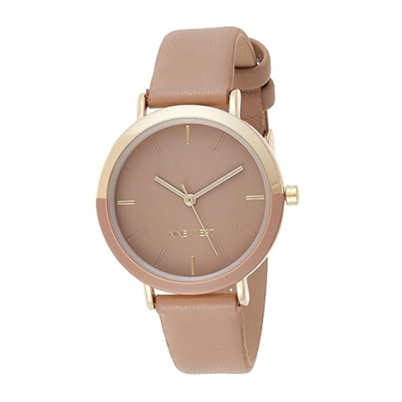 Women's New Strap Watch Tan /Gold - Picture 6 of 6